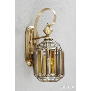 Barden Ridge Classic Outdoor Brass Wall Light Elegant Range Citilux