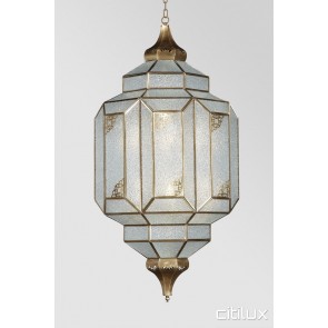 Beecroft Traditional Brass Pendant Elegant Range Citilux