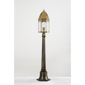 Bidwill Traditional Outdoor Brass Made Post Light Elegant Range Citilux