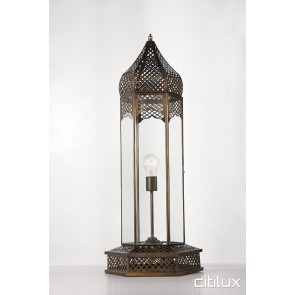 Bonnyrigg Heights Classic Brass Table Lamp Elegant Range Citilux
