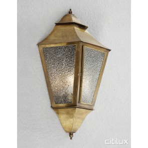 Carlton Classic Brass Wall Light Elegant Range Citilux