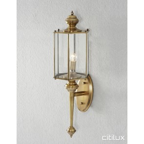 Cartwright Classic Brass Wall Light Elegant Range Citilux