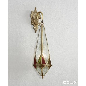 Castlecrag Traditional Brass Wall Light Elegant Range Citilux