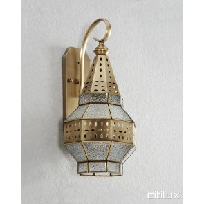 Cattai Traditional Brass Wall Light Elegant Range Citilux