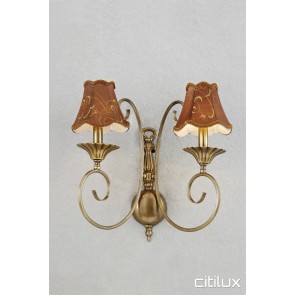 Cheltenham Classic European Style Brass Wall Light Elegant Range Citilux