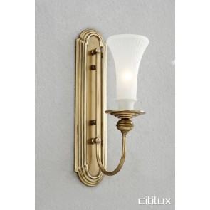Chiswick Classic European Style Brass Wall Light Elegant Range Citilux