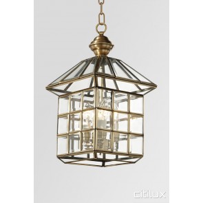 Clyde Classic Outdoor Brass Pendant Light Elegant Range Citilux