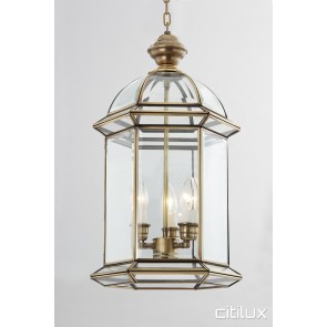 Coledale Classic Outdoor Brass Pendant Light Elegant Range Citilux