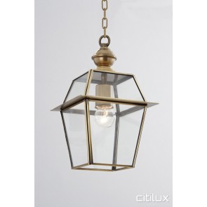 Collaroy Traditional Outdoor Brass Pendant Light Elegant Range Citilux