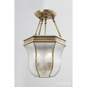 Connells Point Simplism Brass Pendant Elegant Range Citilux