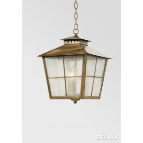 Cowan Simplism Brass Pendant Elegant Range Citilux