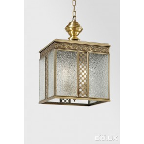 Cranebrook Simplism Brass Pendant Elegant Range Citilux