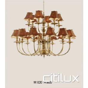 Earlwood Classic European Style Brass Pendant Light Elegant Range Citilux