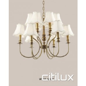 Elanora Heights Classic European Style Brass Pendant Light Elegant Range Citilux