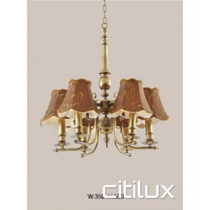 Elvina Bay Classic European Style Brass Pendant Light Elegant Range Citilux