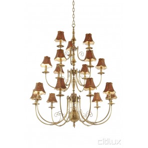 Ermington Classic European Style Brass Pendant Light Elegant Range Citilux