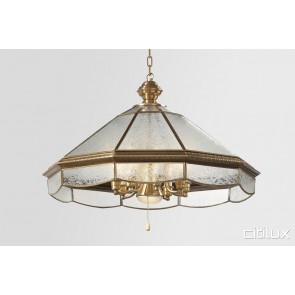 Georges Hall Classic Brass Made Dining Room Pendant Light Elegant Range Citilux