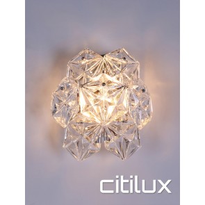 Ginny 2 Lights Wall Light Chrome Citilux