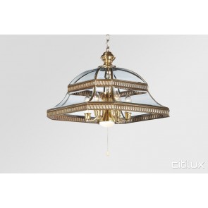 Glen Alpine Traditional Brass Made Dining Room Pendant Light Elegant Range Citilux