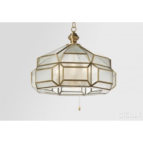 Gordon Classic Brass Made Dining Room Pendant Light Elegant Range Citilux