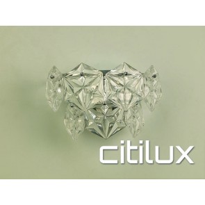 Guru 1 Light Wall Light Chrome Citilux