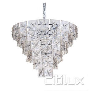 Haminda 9 Lights Chandelier Chrome Citilux