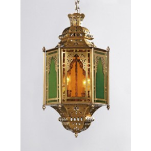 Heckenberg Traditional Brass Pendant Elegant Range Citilux