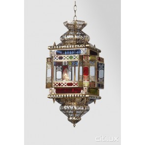 Hinchinbrook Traditional Brass Pendant Elegant Range Citilux