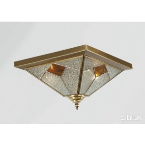 Hurstville Grove Classc Brass Pendant Elegant Range Citilux