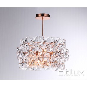 Inessa 4 Lights Pendant Rose Gold Citilux