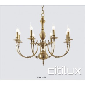 Killarney Heights Classic European Style Brass Pendant Light Elegant Range Citilux