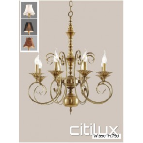 Kingsgrove Classic European Style Brass Pendant Light Elegant Range Citilux