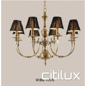 Kirkham Classic European Style Brass Pendant Light Elegant Range Citilux