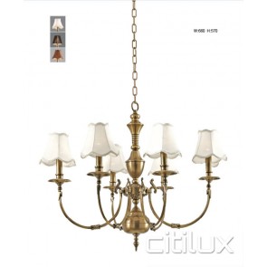 Kirribilli Classic European Style Brass Pendant Light Elegant Range Citilux