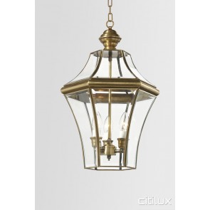 Kogarah Classic Outdoor Brass Pendant Light Elegant Range Citilux