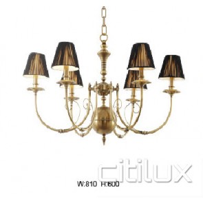 Kyle Bay Classic European Style Brass Pendant Light Elegant Range Citilux