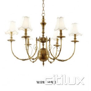 Lakemba Classic European Style Brass Pendant Light Elegant Range Citilux