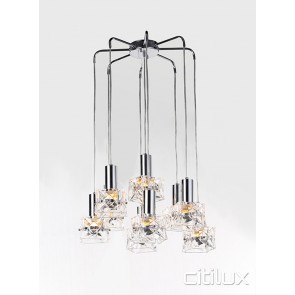 Magoda 9 Lights Pendant Chrome Citilux