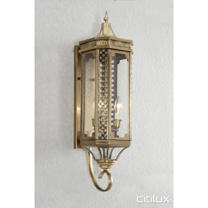 Maraylya Classic Outdoor Brass Wall Light Elegant Range Citilux