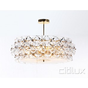 Marion 8 Lights Pendant Gold Citilux