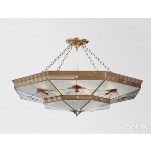 Mascot Classic Brass Made Semi Flush Mount Ceiling Light Elegant Range Citilux