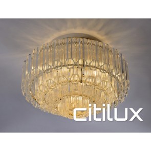 Messina 7 Lights Chandelier Gold Citilux