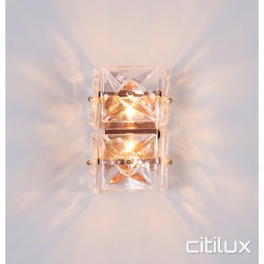 Niko 2 Light Wall Light Gold Citilux