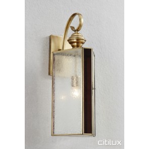 Northmead Classic Outdoor Brass Wall Light Elegant Range Citilux