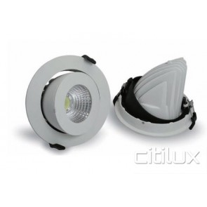 Zentron COB 3000K 122mm  LED Downlights