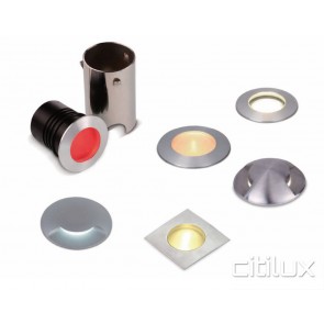 Chromic Square Stainless Steel Inground Light