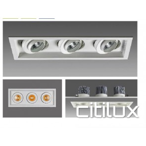 Effex 3 Lights LED Recessed Downlights