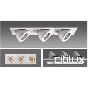 Firelux 3 Lights LED Recessed Downlights