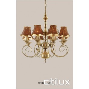 Oxford Falls Classic European Style Brass Pendant Light Elegant Range Citilux