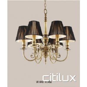 Padstow Heights Classic European Style Brass Pendant Light Elegant Range Citilux